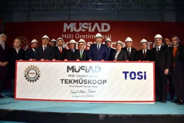 Milli Üretim Üssü'nün temeli atıldı Milli Üretim Üssü'nün temeli atıldı