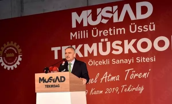Milli Üretim Üssü'nün temeli atıldı Milli Üretim Üssü'nün temeli atıldı
