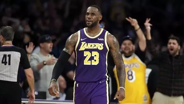 Lakers'tan üst üste 7. galibiyet... Lakers'tan üst üste 7. galibiyet...