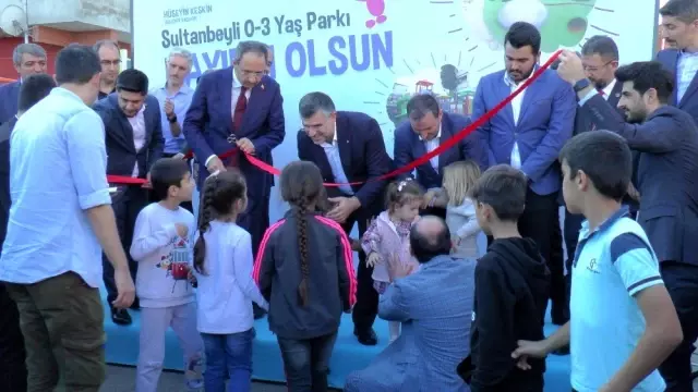 Sultanbeyli'de 0-3 yaş arası miniklere özel park Sultanbeyli'de 0-3 yaş arası miniklere özel park