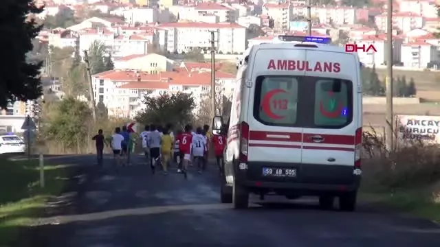 Tekirdağ malkara'da bayıltan koşu Tekirdağ malkara'da bayıltan koşu