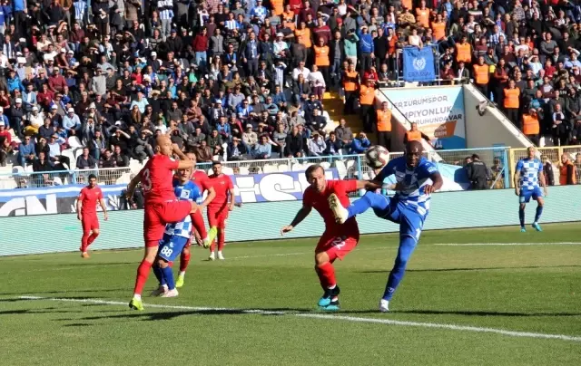 TFF 1. Lig: BB Erzurumspor: 0 - Akhisarspor: 0 TFF 1. Lig: BB Erzurumspor: 0 - Akhisarspor: 0
