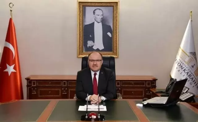 Vali Mustafa Tutulmaz'ın 10 Kasım Atatürk'ü Anma Günü mesajı