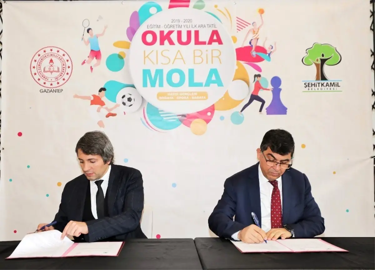 Verimli bir mola için imzalar atıldı