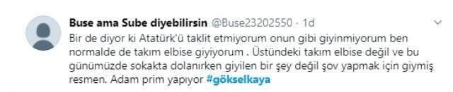 Atatürk'e benzeyen Göksel Kaya'ya sosyal medyada tepkiler devam ediyor