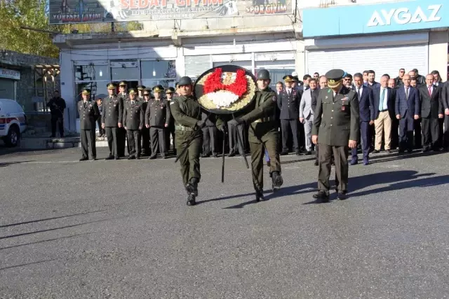 Başkale'de Atatürk'ü anma töreni Başkale'de Atatürk'ü anma töreni