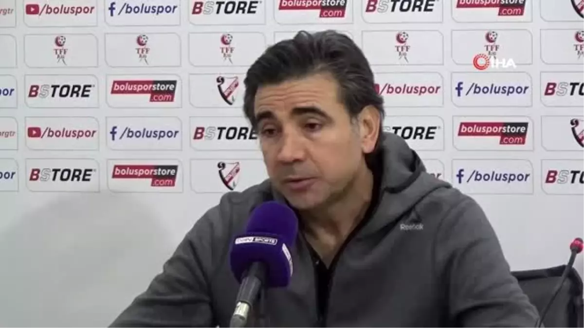 Boluspor - Bursaspor maçının ardından