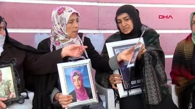 Diyarbakır hdp önündeki eylemde 69'uncu gün Diyarbakır hdp önündeki eylemde 69'uncu gün