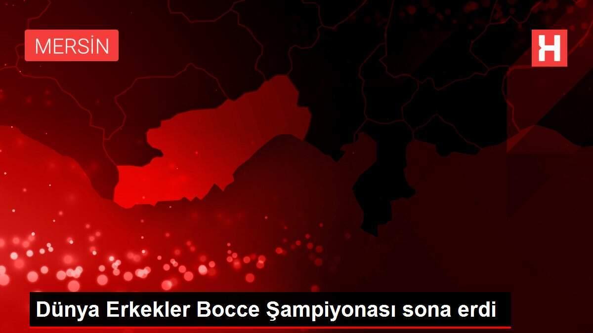 Dünya Erkekler Bocce Şampiyonası sona erdi