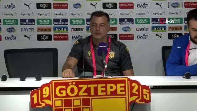 Göztepe - Yeni Malatyaspor maçının ardından Göztepe - Yeni Malatyaspor maçının ardından