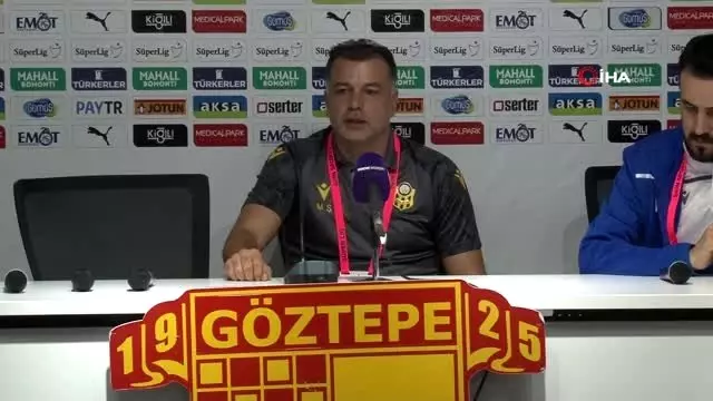 Göztepe - Yeni Malatyaspor maçının ardından Göztepe - Yeni Malatyaspor maçının ardından