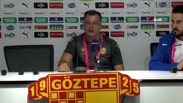 Göztepe - Yeni Malatyaspor maçının ardından Göztepe - Yeni Malatyaspor maçının ardından