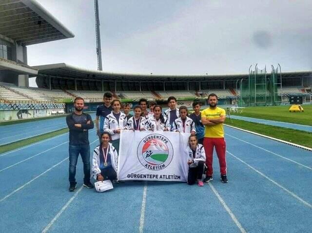 Gürgentepeli öğrenciler atletizmdeki başarılarıyla fırtına estiriyor