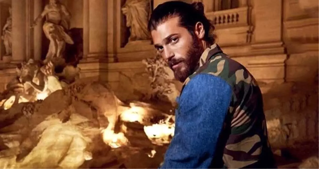 Oyuncu Can Yaman'dan doğum gününe özel bacak şov