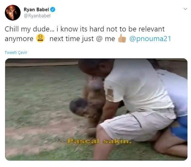 Ryan Babel'den Pascal Nouma'ya 'Pamuk şeker' yanıtı!