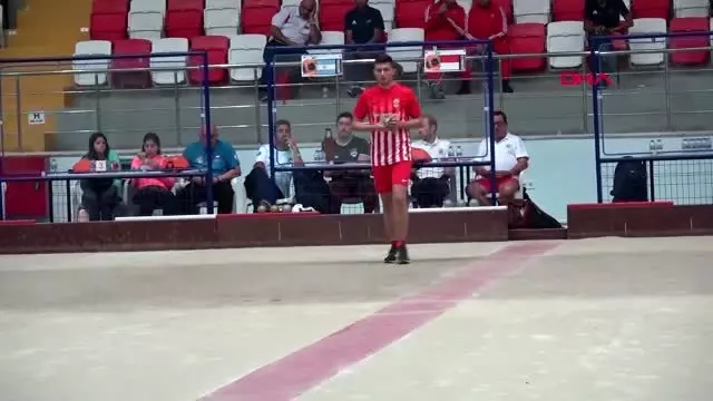 Spor dünya erkekler bocce şampiyonası sona erdi Spor dünya erkekler bocce şampiyonası sona erdi