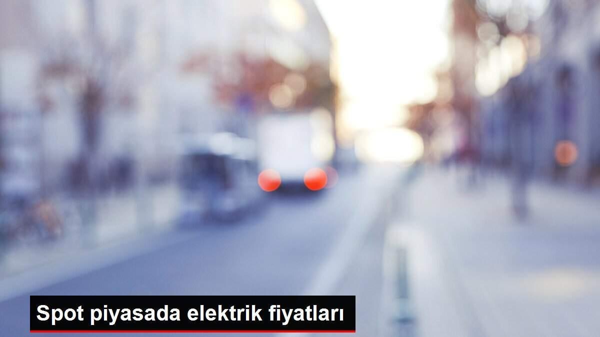 Spot piyasada elektrik fiyatları