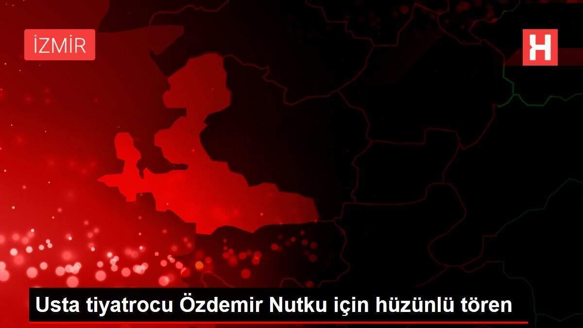 Usta tiyatrocu Özdemir Nutku için hüzünlü tören Usta tiyatrocu Özdemir Nutku için hüzünlü tören