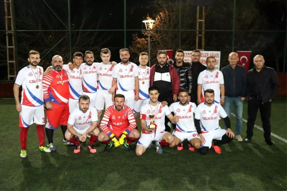 1.Haddehaneler turnuvası şampiyonu Çelikray oldu