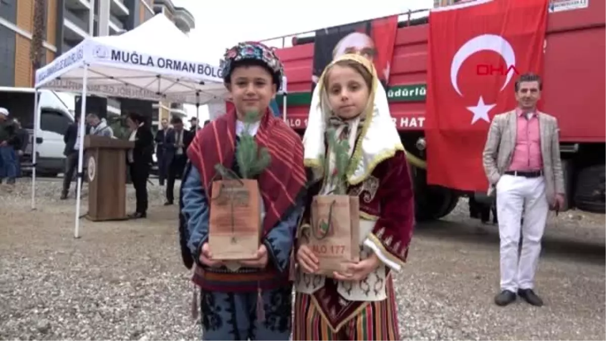 Aydın'da 100 bin fidan toprakla buluşturuldu