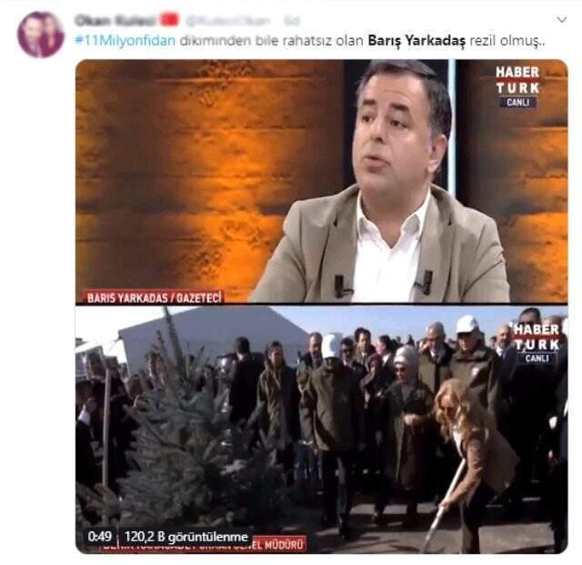 Barış Yarkadaş, fidan dikimine ilişkin yaptığı açıklamalarla komik duruma düştü