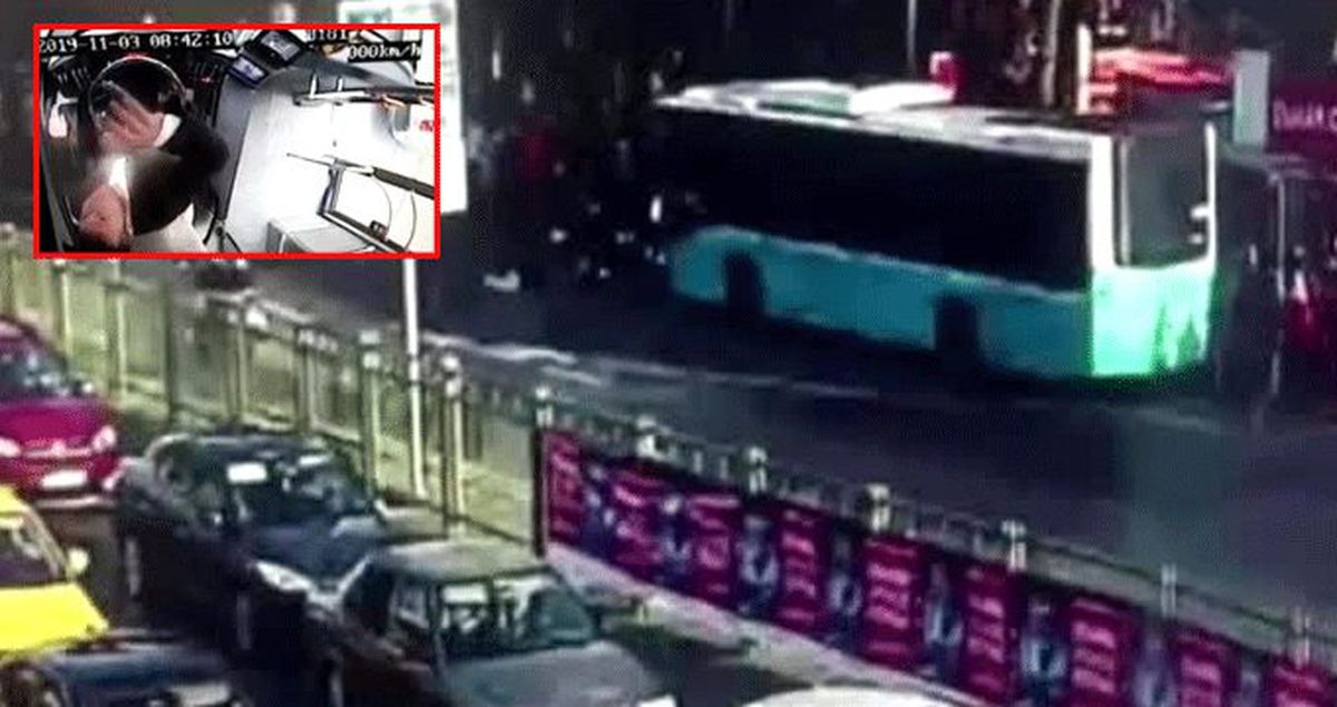 Beşiktaş'taki otobüs dehşetinde yeni gelişme: Şoförün kamerayı bozduğu görüntüler ortaya çıktı