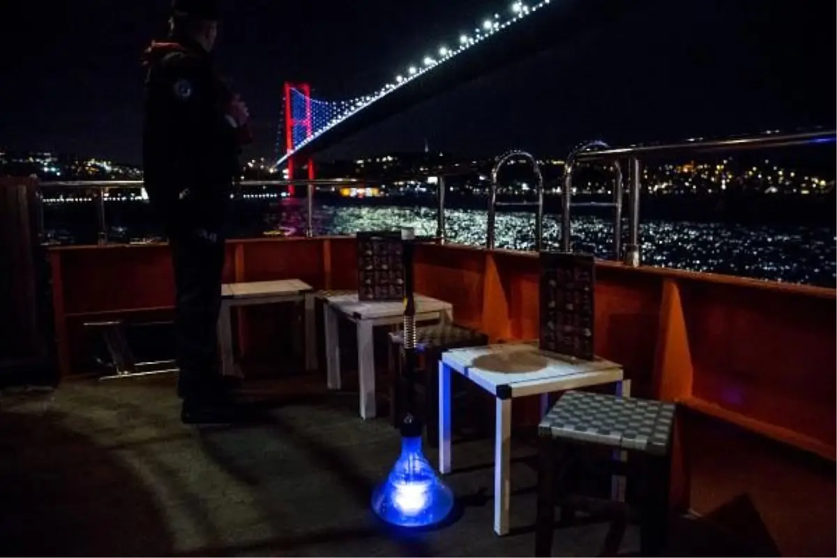 Boğaz'daki teknelere nargile ve sigara denetimi