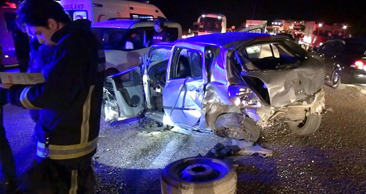 Bursa'da feci kaza: 3 aylık bebek ve babası hayatını kaybetti