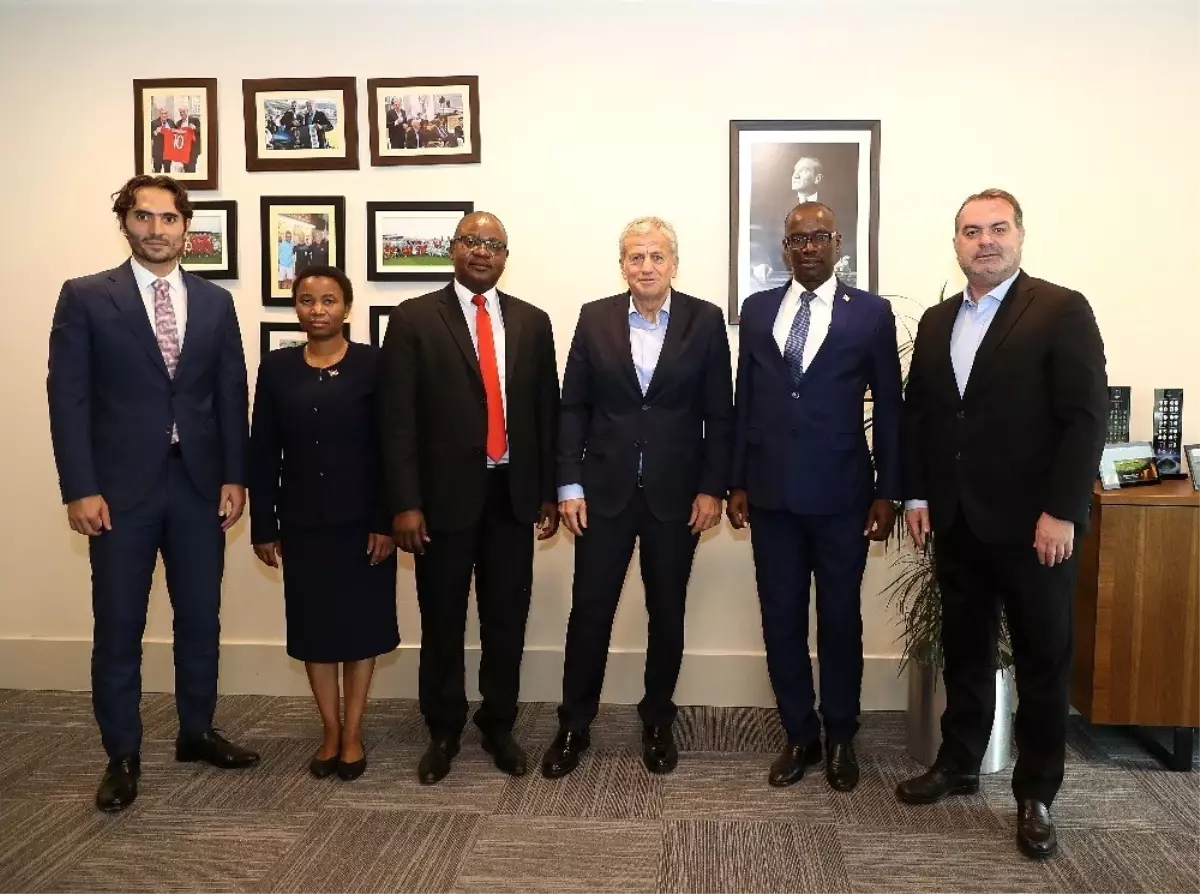 Burundi Futbol Federasyonu'ndan TFF'ye ziyaret