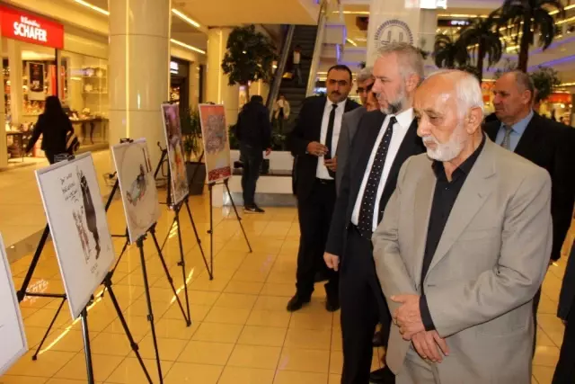 'Çizgilerle Yemen' Sergisinin ikincisi Kayseri'de açıldı 'Çizgilerle Yemen' Sergisinin ikincisi Kayseri'de açıldı