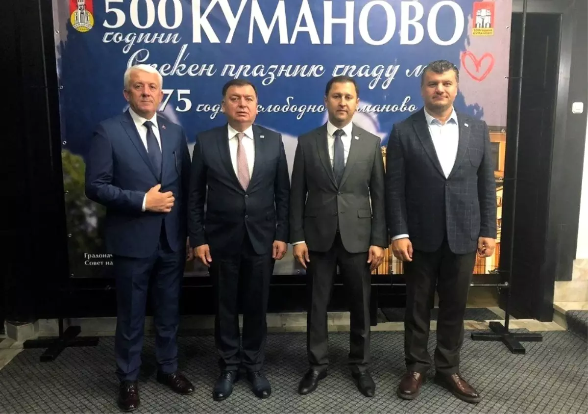 Çorlu'dan kardeş Kumanova'ya 500. yıl ziyareti