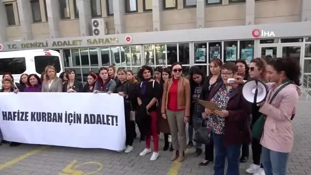Kocası tarafından öldürülen Hafize Kurban için adalet istediler Kocası tarafından öldürülen Hafize Kurban için adalet istediler