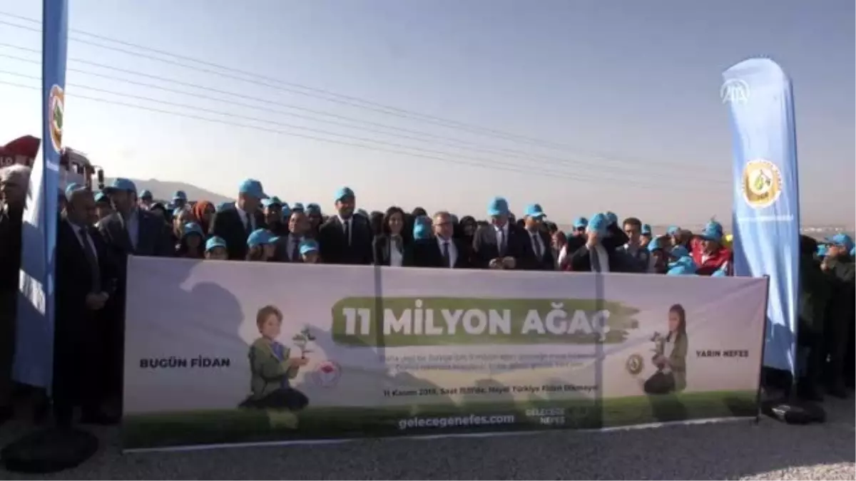 Niğde'de 61 bin fidan toprakla buluşturuldu