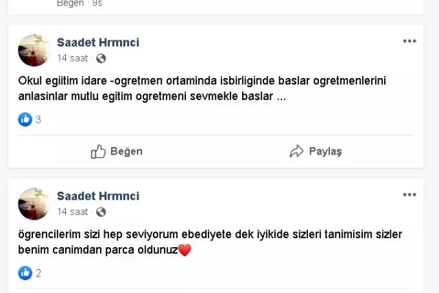 Sosyal medyadan öğrencilerine veda eden öğretmen, 6 katlı binadan atlayarak intihar etti Sosyal medyadan öğrencilerine veda eden öğretmen, 6 katlı binadan atlayarak intihar etti