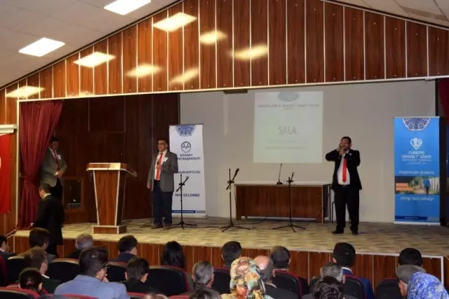 Pazarlar'da 'Peygamberimiz ve Aile' konulu konferans Pazarlar'da 'Peygamberimiz ve Aile' konulu konferans