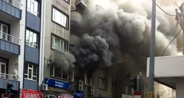 Sakarya'da pasajda çıkan yangın paniğe neden oldu