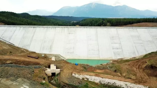 Aladağ Kasımlı Barajı'nda sona gelindi