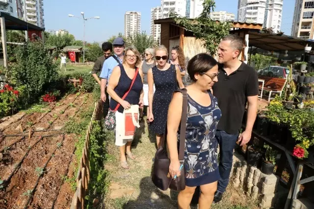 Alman heyet, Mezitli Belediyesinin projelerini inceliyor Alman heyet, Mezitli Belediyesinin projelerini inceliyor