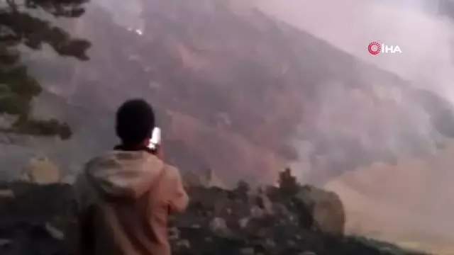 Ardahan'da orman yangını Ardahan'da orman yangını