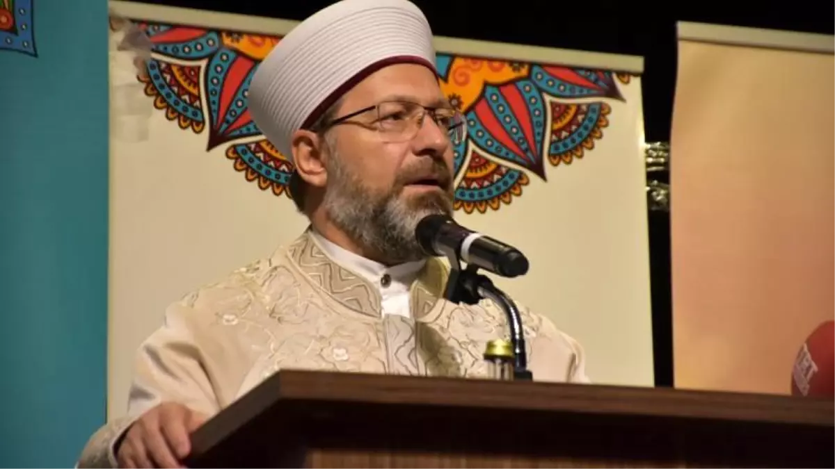 Diyanet İşleri Başkanı Erbaş kamu spotunu savundu: Gençler birbirine hizmet etmeyecek mi?