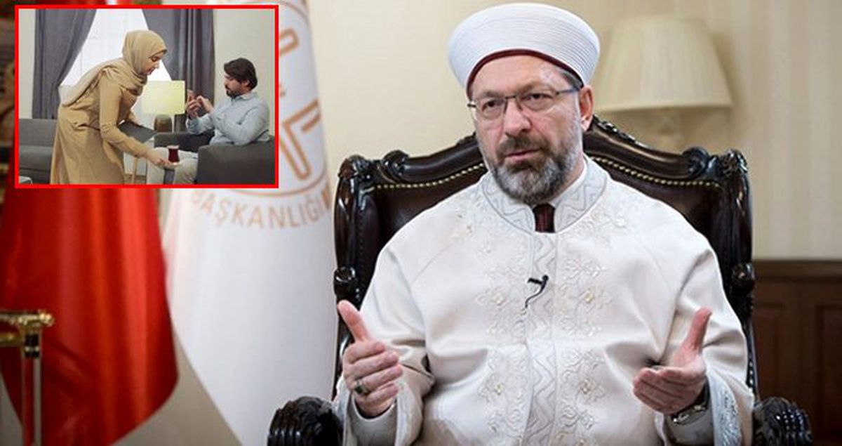 Diyanet İşleri Başkanı Erbaş'tan kamu spotu eleştirilerine yanıt: Bir dakikalık kısa filme tahammül edemeyen kesimler var