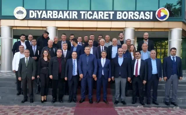 Diyarbakır Ticaret Borsası, Çanakkale Ticaret Borsası'nı ağırladı Diyarbakır Ticaret Borsası, Çanakkale Ticaret Borsası'nı ağırladı