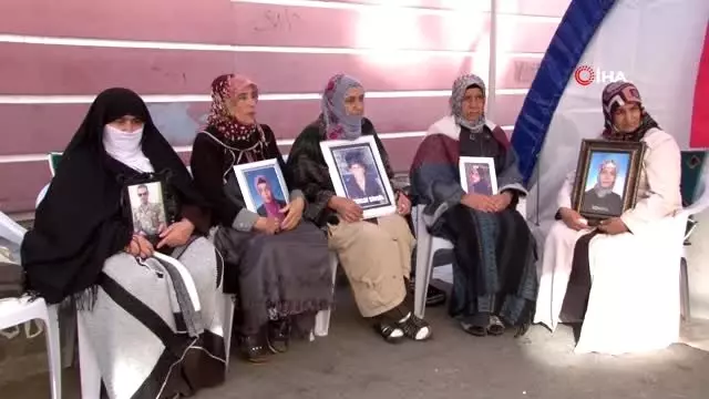 HDP önündeki ailelerin evlat nöbeti 71'inci gününde