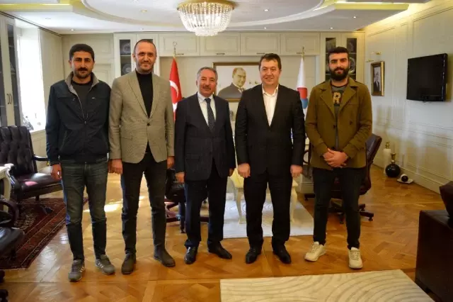 İHA Erzurum Bölge Müdürü Türkez, Ağrı'da Çeşitli Ziyaretlerde Bulundu İHA Erzurum Bölge Müdürü Türkez, Ağrı'da Çeşitli Ziyaretlerde Bulundu