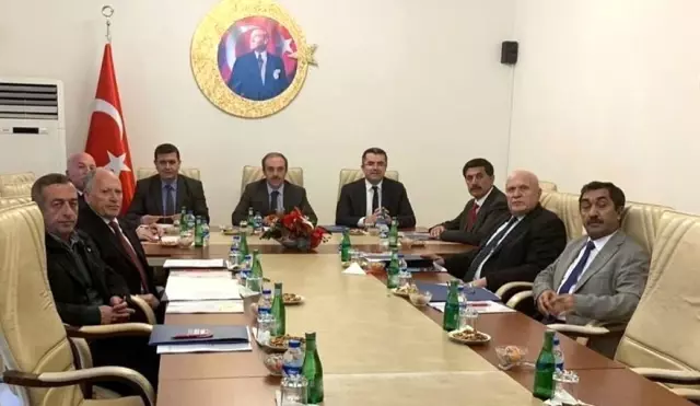 KUDAKA 116. Yönetim Kurulu Toplantısı, Bayburt Valisi Epcim başkanlığında yapıldı