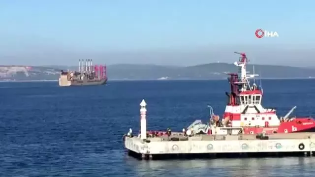 Liberya bayraklı enerji gemisi Çanakkale Boğazı'ndan geçti Liberya bayraklı enerji gemisi Çanakkale Boğazı'ndan geçti