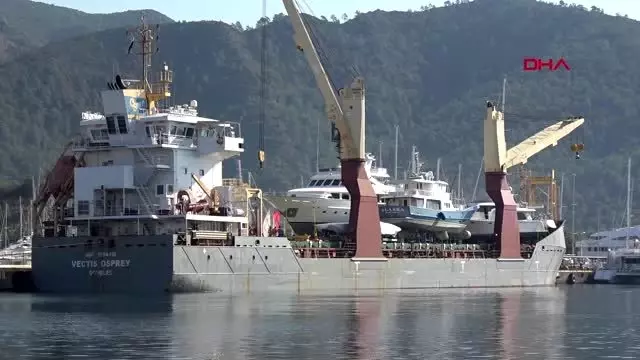 Milyon dolarlık yatlar, kargo gemileriyle gidiyor Milyon dolarlık yatlar, kargo gemileriyle gidiyor