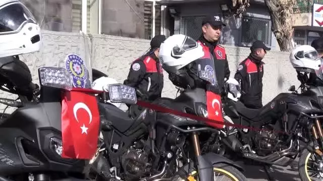 Motorize polis ekipleri göreve başladı Motorize polis ekipleri göreve başladı