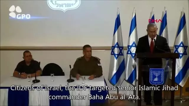 Netanyahu bizi inciteni biz de incitiriz