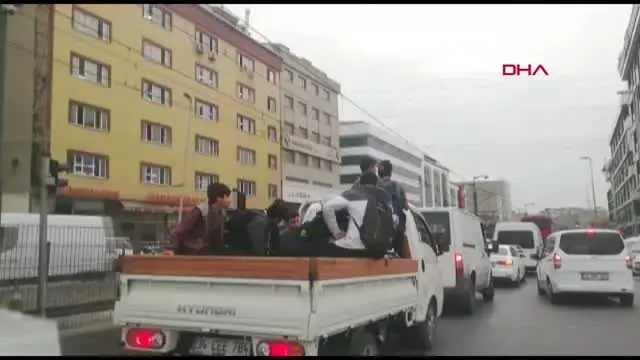 Öğrencilerin tehlike dolu okul yolu -2